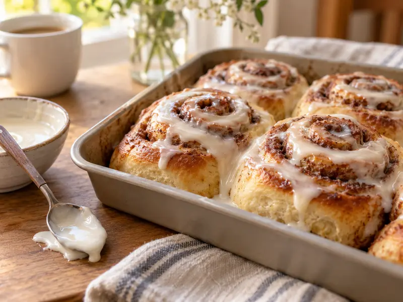 Soft cinnamon rolls