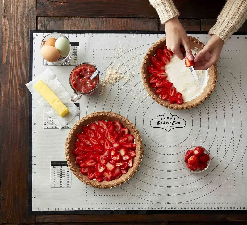 Baking on the Extra Large Pastry Mat